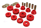 Energy Suspension GM Cab Mount Set - Red - 3.4108R