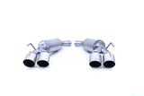 Gibson 20-21 Ford Explorer ST / Lincoln Aviator 3.0L 2.25in Axle-Back Dual Exhaust - Stainless - 619718