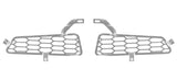 Putco 15-20 Ford F-150 Raptor - Hex Style - Polished SS Bumper Grille Inserts - 86168