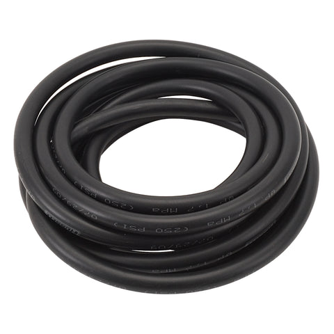 Russell Performance -8 AN Twist-Lok Hose (Black) (Pre-Packaged 15 Foot Roll) - 634193