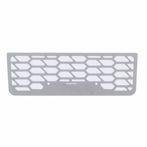Putco 17-19 Ford SuperDuty - Hex Shield - Polished SS Bumper Grille Inserts - 82166