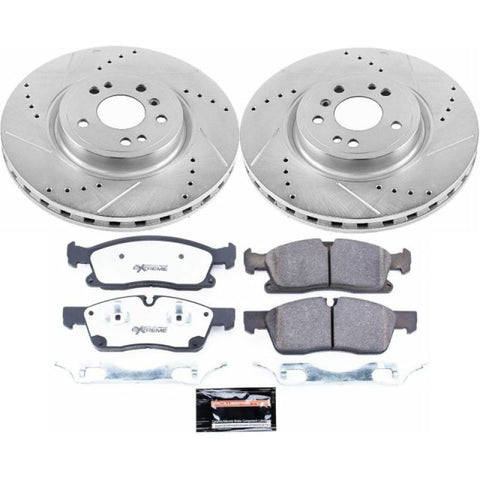 Power Stop 2016 Mercedes-Benz GLE300d Front Z36 Truck & Tow Brake Kit - K6897-36