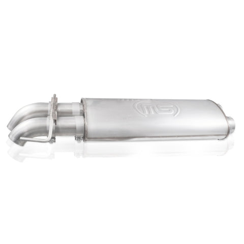 Stainless Works 2011-14 Ford F-150 Raptor Exhaust X-Pipe Resonator Dump In Front Of Rear Axle - FTR10CBDP