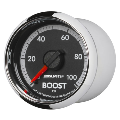 Autometer Gen4 Dodge Factory Match 52.4mm Mechanical 0-100 PSI Boost Gauge - 8509