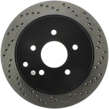 StopTech 03-07 Infiniti FX35/45 Drilled Left Rear Rotor - 128.42078L