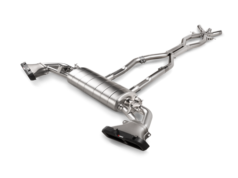Akrapovic 2020 Mercedes-AMG GLS 63 (X167) Evolution Line Cat Back (Titanium) w/ Carbon Tips - S-ME/TI/15H/1