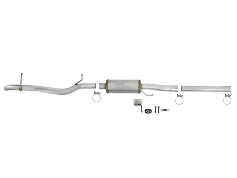 aFe Scorpion 2-1/2in Aluminized Steel Cat-Back Exhaust 07-18 Jeep Wrangler (JK) V6 3.6L/3.8L (2/4dr) - 49-08055