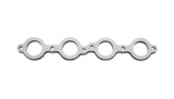 Vibrant T304 SS Exh Manifold Flange for GM LS1/LS2/LS3/LS6/L92 motor 3/8in Thick (SOLD IN PAIRS) - 14332