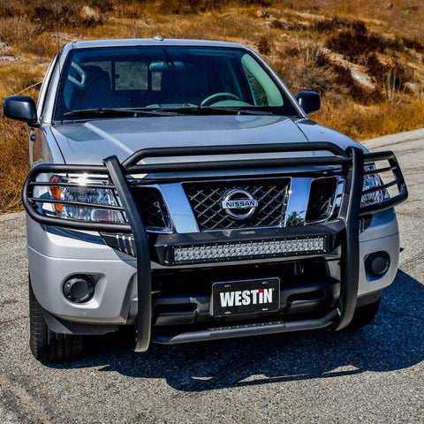 Westin 12-20 Nissan Frontier Sportsman X Grille Guard - Textured Black - 40-32075