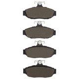 DFC 86-93 Mercury Sable Rear 4000 Hybridynamic Brake Pads - 4000-0545-00
