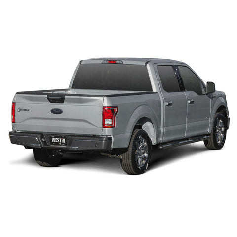 Westin 2015-2018 Ford F-150 Reg/SuperCab/SuperCrew Premier Oval Nerf Step Bar Mount Kit - Black - 22-2055