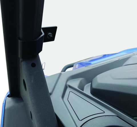 QuadBoss 16-22 Can-Am Defender HD10 Windbreak Folding Windshield - 375784