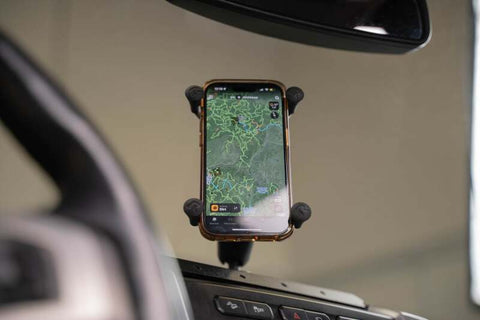 DV8 Offroad 15-20 F-150/17-21 F250/350 Digital Device Dash Mount - DMFF-01