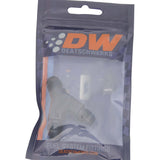 DeatschWerks 6AN Male Flare to 6AN Male Flare to 6AN Male Flare Y Fitting - Anodized Matte Black - 6-02-0701-B