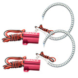 Oracle 15-17 Chrysler 0 LED Headlight Halo Kit - Red - 2397-003