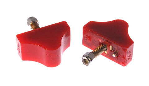 Energy Suspension Gm Lwr B Stop Single Hump Set - Red - 9.9154R