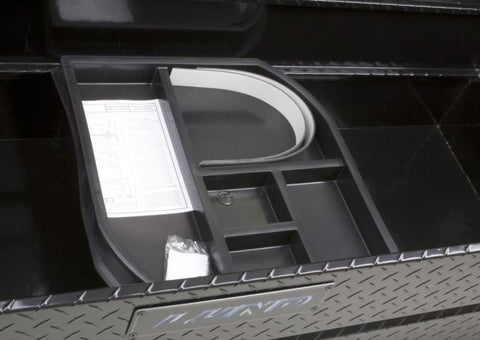Lund 67-99 Chevy CK Ultima Single Lid Crossover Tool Box - Black - 79100