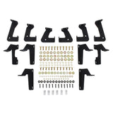 Westin 07-18 Jeep Wrangler JKU 4dr. HDX Stainless Drop Nerf Step Bars - Tex. Blk - 56-132952