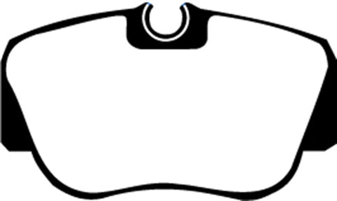 EBC 84-86 Mercedes-Benz 190/190E 2.3 Greenstuff Front Brake Pads - DP2778