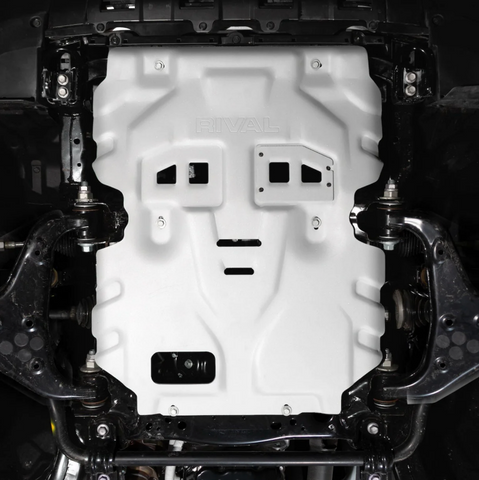 Rival 24-26 Toyota Tacoma Toyota 4Runner Toyota Land Cruiser Aluminum Engine Skid Plate - 2333.9571.3.6