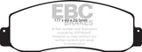 EBC 05-07 Ford F250 (inc Super Duty) 5.4 (2WD) Yellowstuff Front Brake Pads - DP41777R