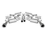 Borla 10-13 Chevy Camaro SS 6.2L 8cyl Aggressive Catback Exhaust - 140356