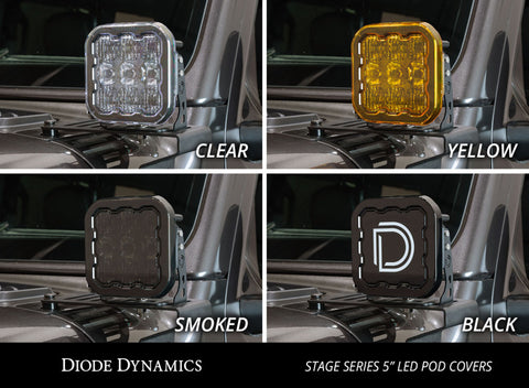 Diode Dynamics SS5 LED Pod Cover Clear - DD7220