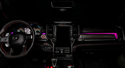 Oracle 19-22 Ram Fiber Optic LED Interior Ambient Dash Kit - (3PCS) - - 4234-333