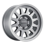 Method MR704 17x8.5 0mm Offset 5x5 71.5mm CB Matte Titanium Wheel - MR70478550800