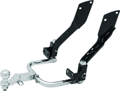 Kuryakyn Receiver Hitch  14-up Touring Models Black & Chrome - 7657
