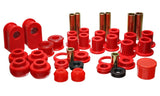 Energy Suspension 92-06 Ford E-250/E-350 Van 2WD Red Hyper-flex Master Bushing Set - 4.18116R