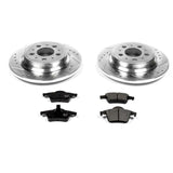 Power Stop 01-09 Volvo S60 Rear Z23 Evolution Sport Brake Kit - K5196