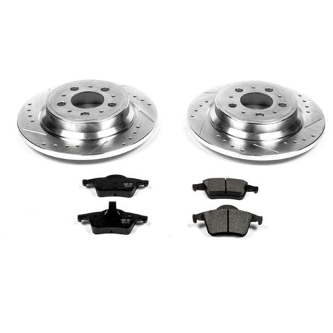 Power Stop 01-09 Volvo S60 Rear Z23 Evolution Sport Brake Kit - K5196