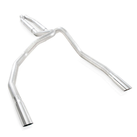 Stainless Works 2011-14 F-150 5.0L 3in Exhaust S-Tube Mufflers Under Bumper Exit - FT11CBUB