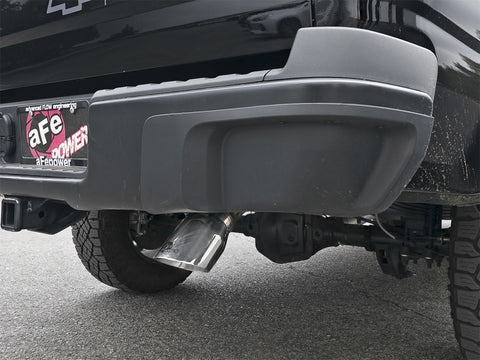 aFe MACH Force-Xp Hi-Tuck 3in. 409 SS C/B Exhaust 15-18 GM Colorado L4-2.5L/V6-3.6L - Polished Tip - 49-44099-P