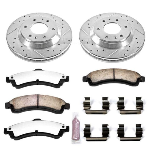 Power Stop 04-05 Buick Rainier Front Z36 Truck & Tow Brake Kit - K2057-36