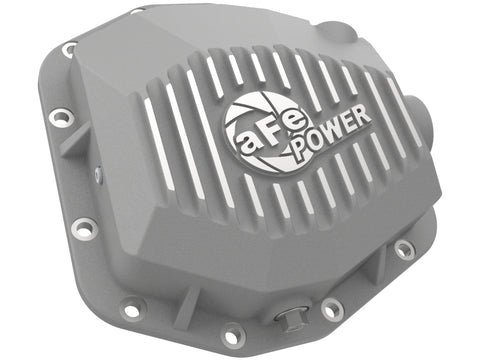aFe Street Series Rear Differential Cover Raw w/Machined Fins 20+ Jeep Gladiator JT (Dana M220) - 46-71190A