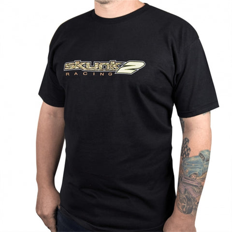 Skunk2 Camo T-Shirt Black - L - 735-99-1802