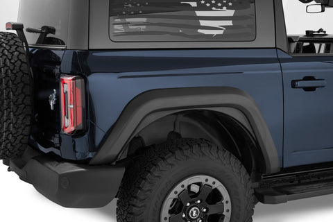 Bestop 21-26 Bronco Bronco Fender Flares (Color: Black Number Of Doors: 2-Door) - 49700-01