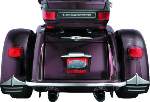 Kuryakyn Rear Mud Flaps For Trikes Chrome - 7220