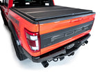 Addictive Desert Designs 2022+ Ford Raptor Stealth Fighter R Bumper w/ 2 Cube Lights - Hammer Black - R210081090103