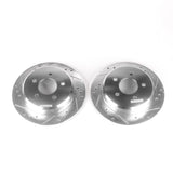 Power Stop 96-02 Ford Crown Victoria Rear Evolution Drilled & Slotted Rotors - Pair - AR8152XPR
