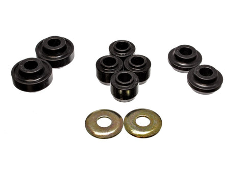 Energy Suspension 86-95 Ford Taurus Black Front Strut Rod Bushing Set - 4.7119G