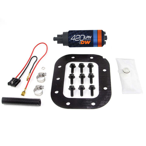 DeatschWerks DW420 Series 420lph In-Tank Fuel Pump w/ Install Kit For Corvette 84-85 5.7L - 9-421-1027