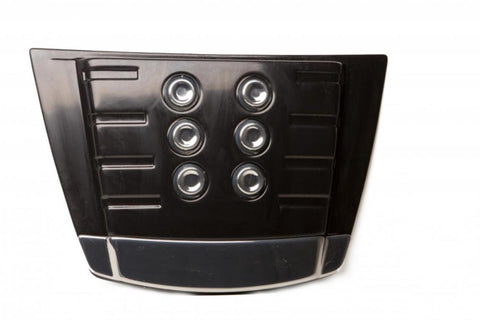 AVS Universal Hood Scoop - Smoke - 80011