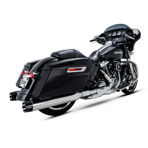 Vance & Hines 17-23 Harley-Davidson Touring/CVO Blackbird 450 Slip-ons - Chrome - 16792