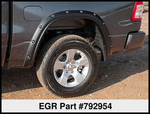 EGR 2019 RAM 1500 Bolt-On Style Fender Flares - Set - Black - 792954