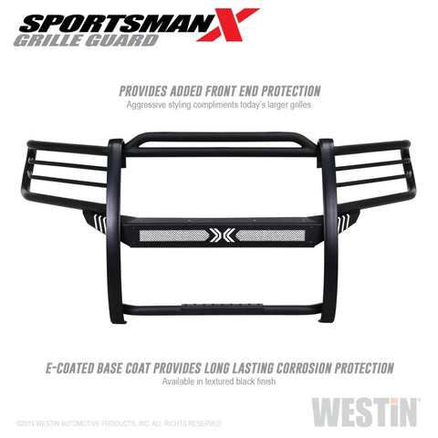 Westin 14-21 Toyota 4Runner (Excl. Limited) Sportsman X Grille Guard - Textured Black - 40-33825