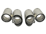 aFe MACH Force-Xp 304 SS OE Exhaust Tips Polished 12-16 Porsche 911 (C2S 991) H6 3.8L - 49C36416-P