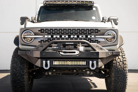 DV8 Offroad Elite Series D-Ring Shackles - Pair (Gray) - UNSK-01GR